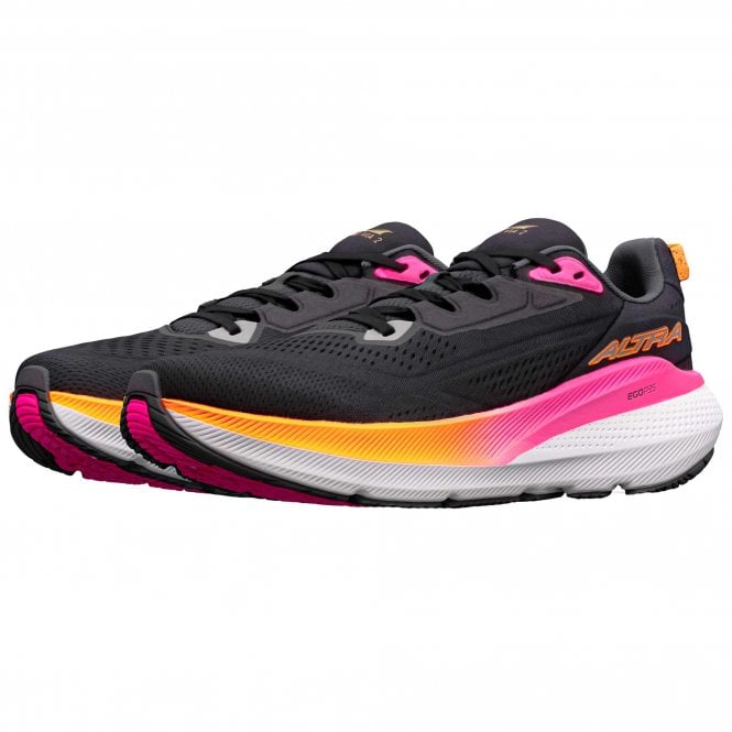 FWD VIA 2 Womens Running Shoes Black/Silver/Knockout Pnk