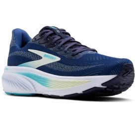 Ghost 17 Wide D Womens Running Shoes Navy/Green/Turquoise