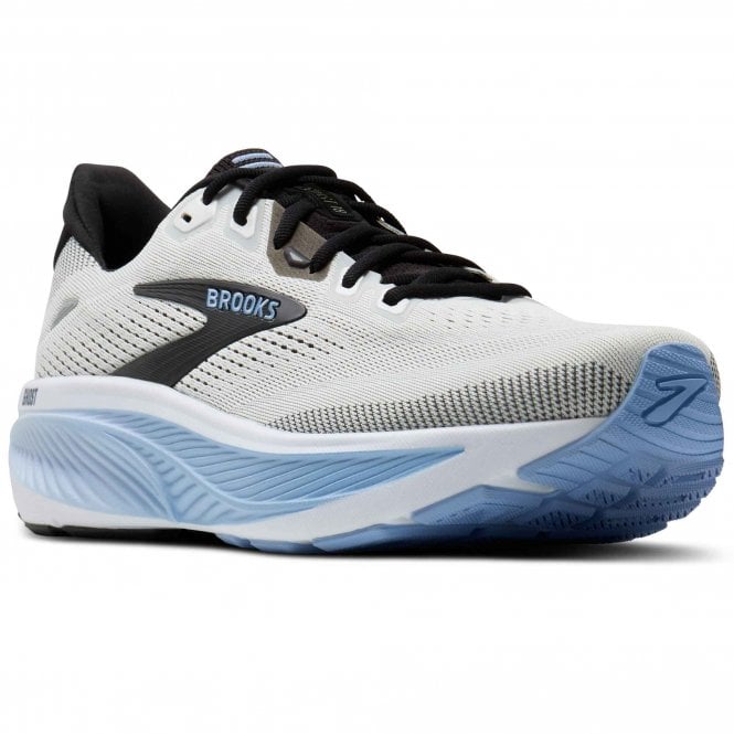 Ghost 18 Wide 2E Men's Running Shoes White/Black/Open Air