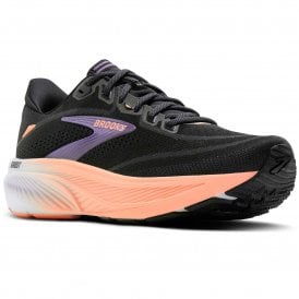Ghost 18 Women's Running Shoes Black/Mulled Grape/Peach