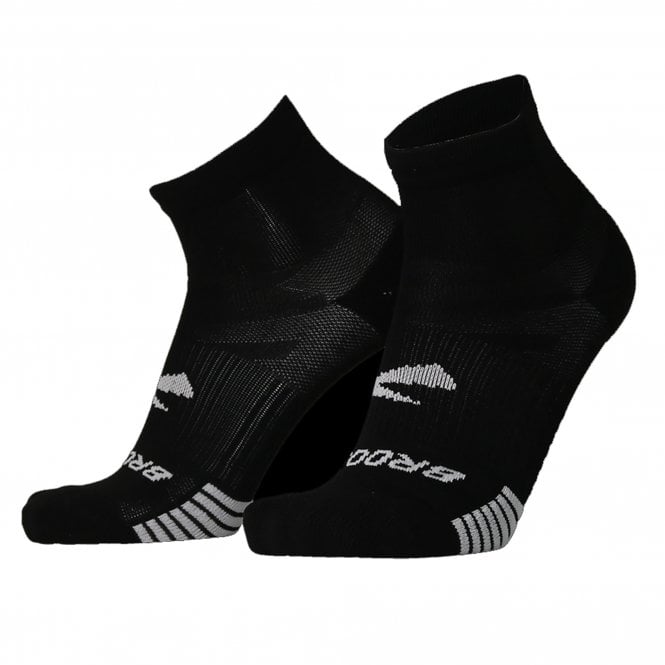 Ghost Lite Quarter 2-Pack Socks Unisex Black