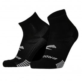 Ghost Lite Quarter 2-Pack Socks Unisex Black