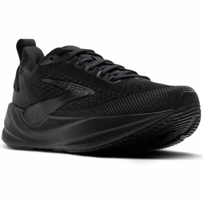Ghost Max 4 Wide 2E Mens Running Shoes Black/Black/Ebony