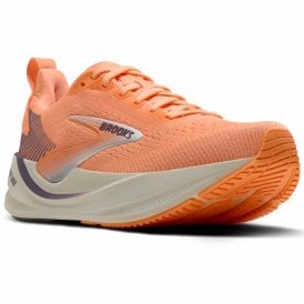 Ghost Max 4 Womens Running Shoes Cyber Peach/Grape/Bluewash