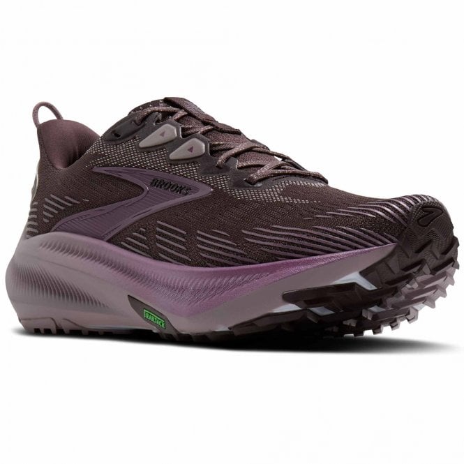 Ghost Trail Womens Trail Running Shoes Raisin/Purple/Metallic
