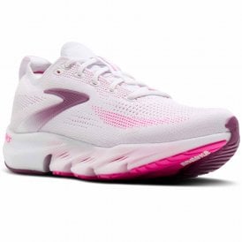 Glycerin Flex Womens Running Shoes White/Cyber Pink/Argyle