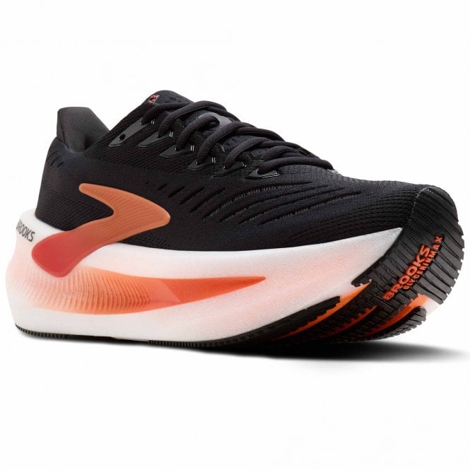 Glycerin Max 2 Mens Running Shoes Black/Tigerlilly/Orange