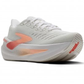 Glycerin Max 2 Womens Running Shoes White/Coral/Peach