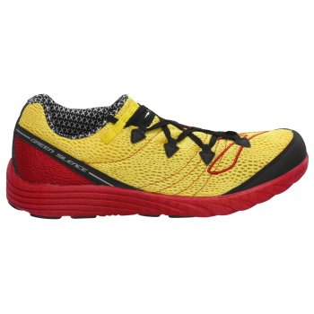 Green Silence Road Racing Shoes Yellow/Red Unisex