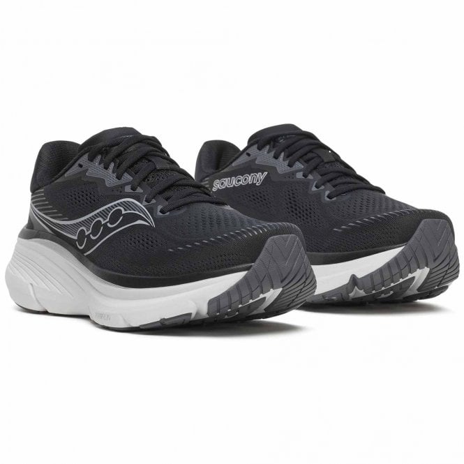 Guide 19 Wide Men's Running Shoes Black/Silver