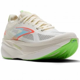 Hyperion Max 3 Mens Running Shoes Coconut/Green Gecko/Pink Clay
