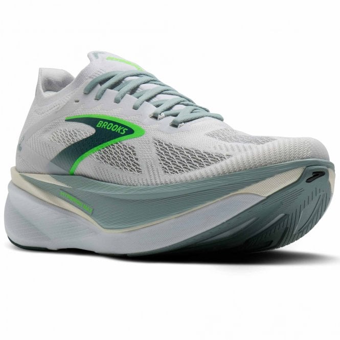 Hyperion Max 3 Men's Running Shoes White/Grey Mist/Green