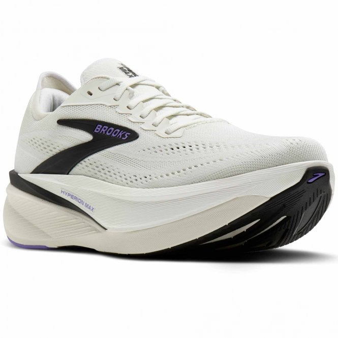 Hyperion Max 4 Mens Running Shoes Grey/Black/Purple Hebe