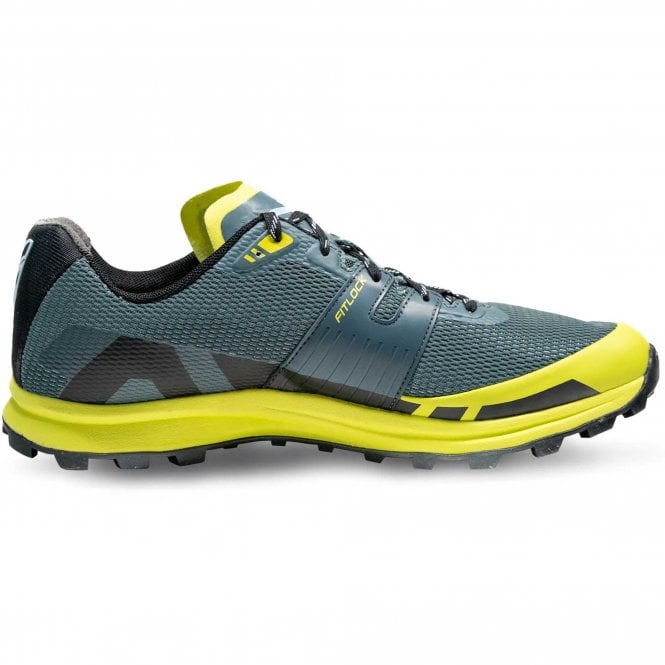 iRock + Wide Fit Mens Fell Running Shoe Black/Yellow