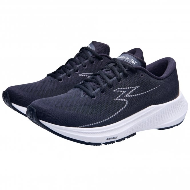 Kairos 3 Mens Running Shoes Black/White