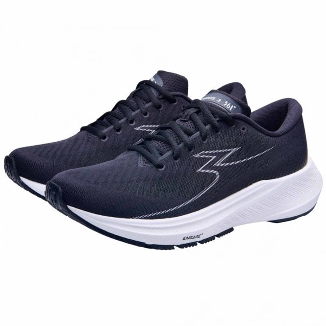Kairos 3 Wide Men's Running Shoes Black/White