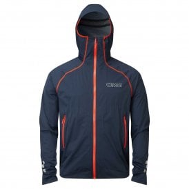 Kamleika Mens Waterproof Running Jacket with Stretch Navy