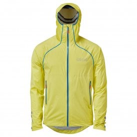 Kamleika Mens Waterproof Running Jacket with Stretch Yellow