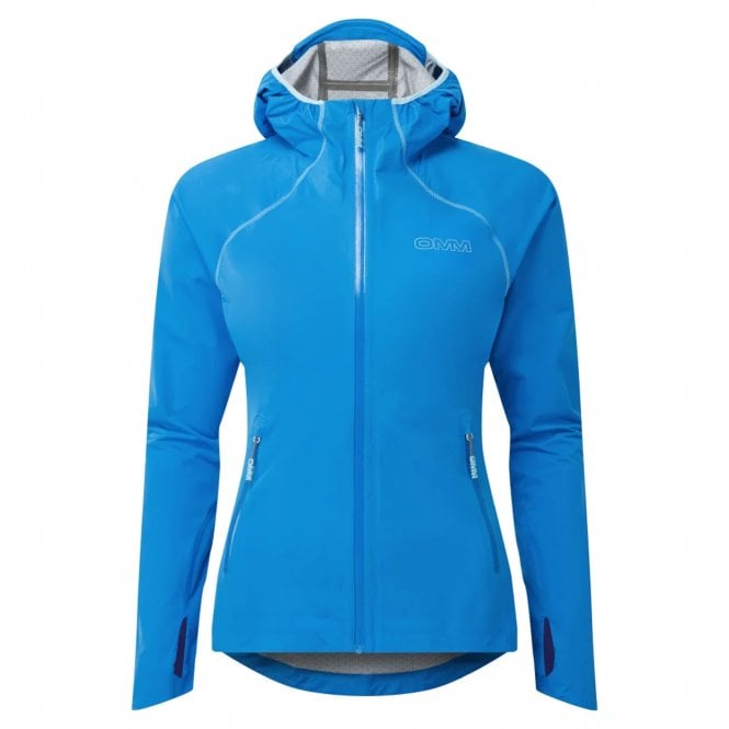 Kamleika v2 Womens Waterproof Running Jacket Blue