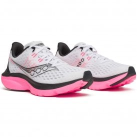 Kinvara 16 Women's Running Shoes White/Black