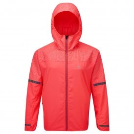 Life Nightrunner Womens Running Jacket Hot Pink/Pewter/Reflect