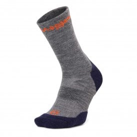 Lightweight Merino Crew Socks Grey