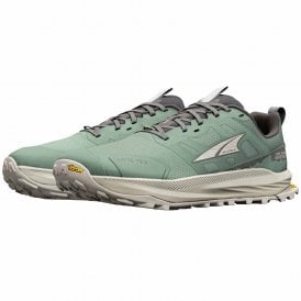 Lone Peak 9+ Gore-Tex Mens Waterproof Trail Running Shoes Sea Spray/Island Fossil