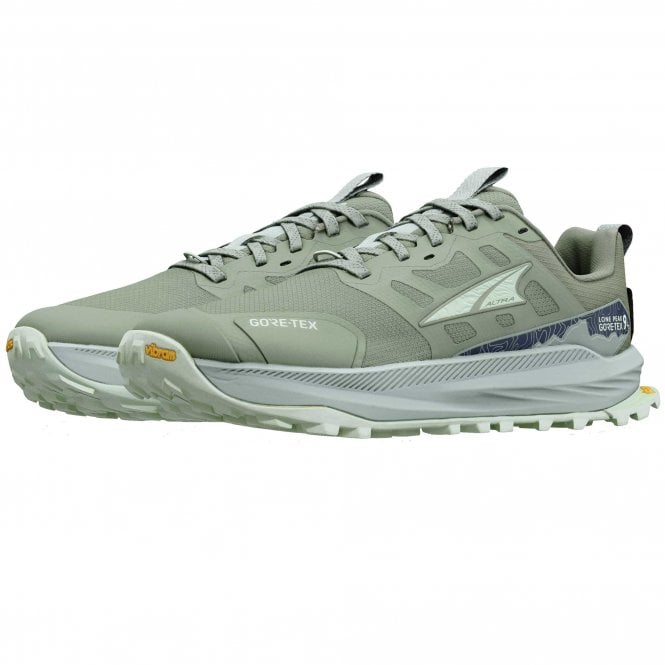 Lone Peak 9+ Gore-Tex Womens Waterproof Trail Running Shoes Dusty Olive