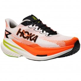 Mach X 3 Men's Running Shoes White/Neon Tangerine