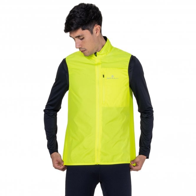 Mens Core Gilet Fluo Zest (2026)