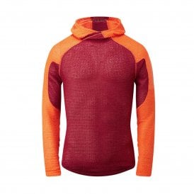 Core Hoodie Men's Dark Red/Orange