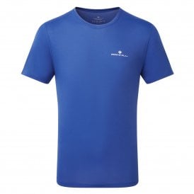 Men's Core Running T-Shirt Dark Cobalt/Bright White