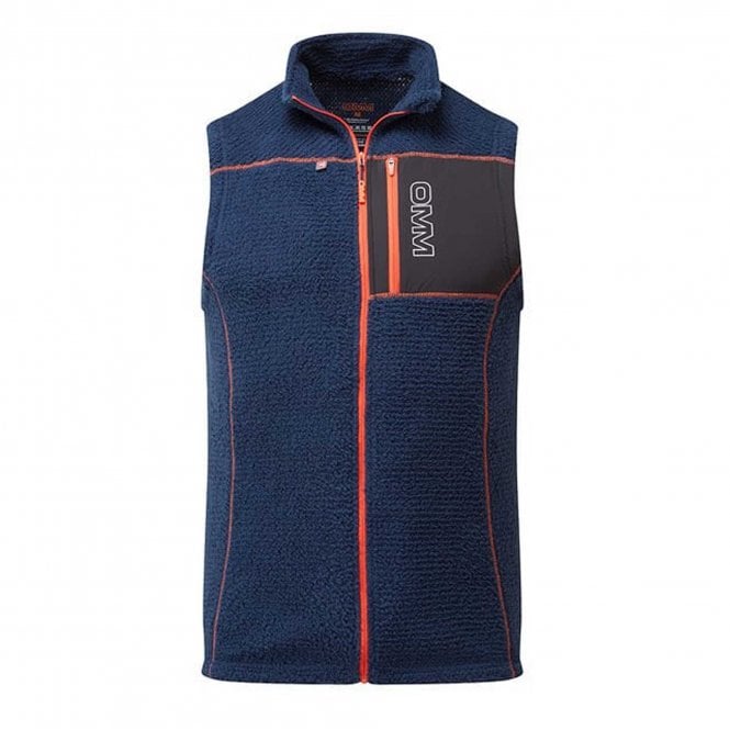 Core Zipped Vest Men's Navy