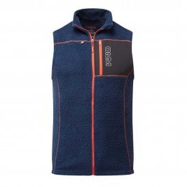 Core Zipped Vest Men's Navy