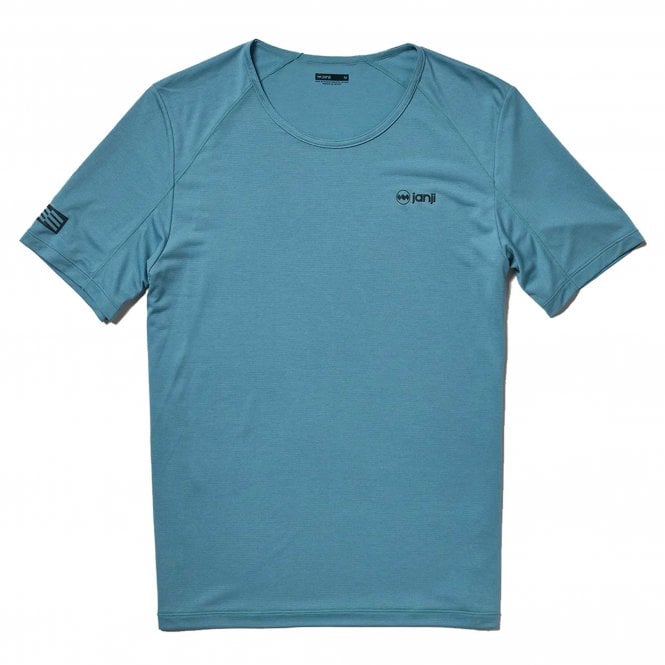 Men's Run All Day Tee in Cerulean