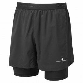 Men's Tech 5" Twin Short All Black