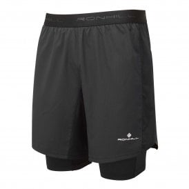 Men's Tech 7" Twin Shorts Black