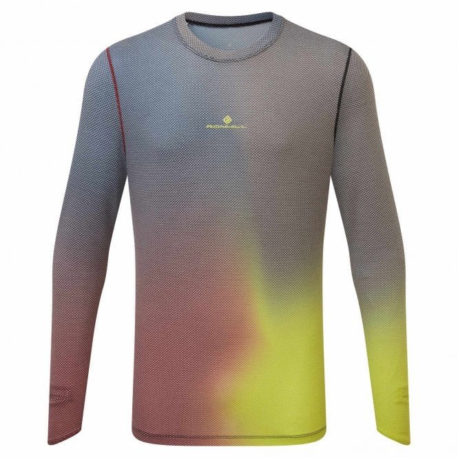 Men's Tech Golden Hour Long Sleeve Tee Acid Merge