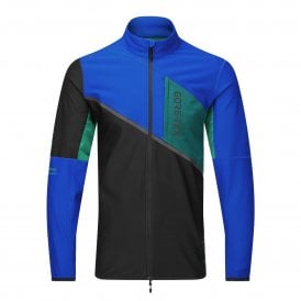 Men's Tech Gore-Tex Windstopper Jacket Black/Cobalt