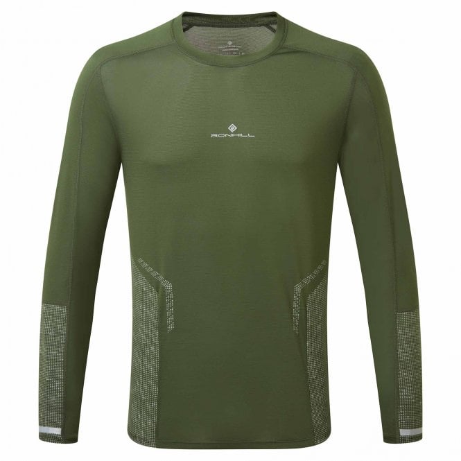 Men's Tech Reflect Long Sleeved Tee Kelp/Reflect