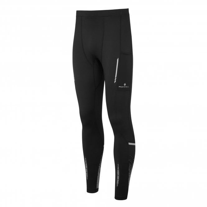 Men's Tech Reflect Running Tights Black/Reflect