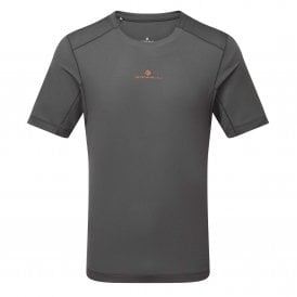 Men's Tech S/S Tee Oxide/Ronhill Red