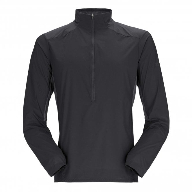 Men's Windveil Pull-On Running Windshell Ebony/Graphene
