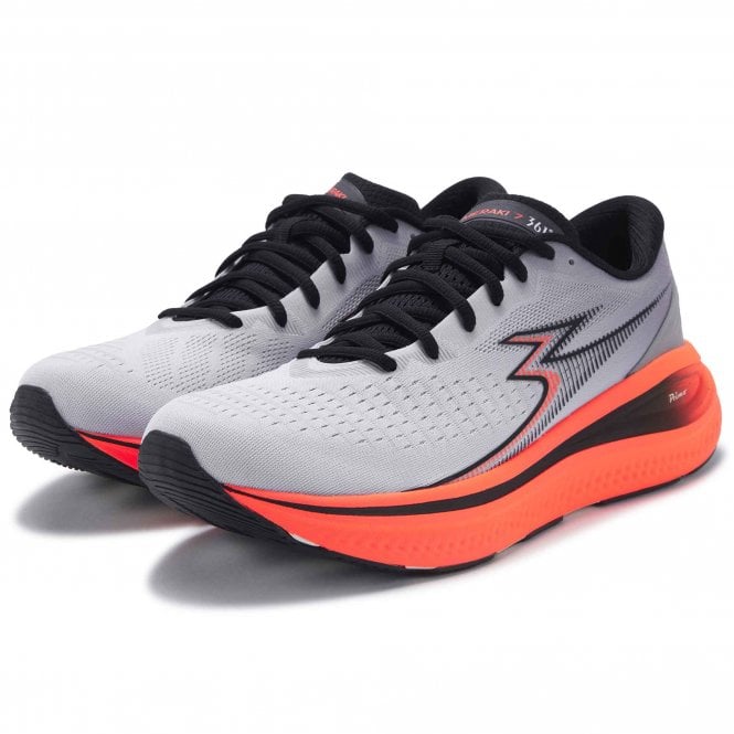 Meraki 7 Men's Running Shoes Cloud Grey/Neon Flare