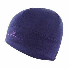 Merino Beanie Deep Ocean/Regal Purple