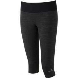 Momentum Victory Capri Womens Charcoal Marl