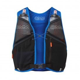 MountainFire 15 Race Vest (+2 x 350ml Flexi Flasks) Blue