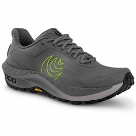 MTN Racer 4 Mens Trail Running Shoes Grey/Lime
