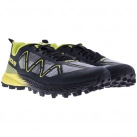MudTalon Speed Precision Fit Mens Trail Running Shoes Black/Yellow
