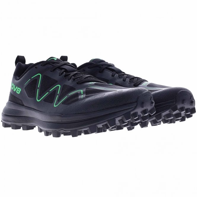 Mudtalon Zero Wide Womens Fell Running Shoes Black/Green